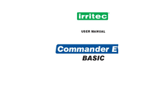 Commander Evo Basic Programmer - User Manual