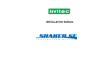 Shaker Set Fertigation Units - Installation Manual