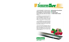 irritecTape - Drip Tape - Brochure