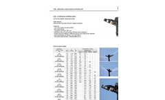Irritec F35 - Medium-Long Radius Overhead Sprinklers - Brochure