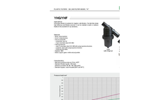 Irritec YHG/YHF - On Line Plastic Filters - Brochure