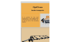 OptiTrans Header Transporter Brochure