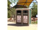 CleanRiver - Model XD - Excel Dome Top Outdoor Recycling Bins