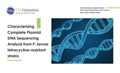 Characterizing Complete Plasmid DNA Sequencing Analysis from P. larvae tetracycline-resistant Strains