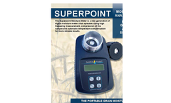 Superpoint - Reliable Moisture Meter for Grain and Seeds Brochure