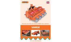 Struik - Model VariX Series - Rotary Cultivator - Brochure