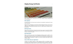 Display Energy Certificates-Brocher