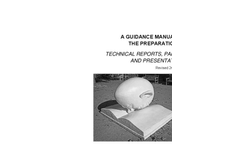 A Guidance Manual on the Preparation of Technical Reports, Papers, and Presentations Publications