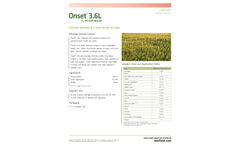 Onset - Model 3.6L - Fungicide Brochure