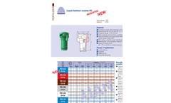 Liquid Fertilizer Nozzles FD- Brochure