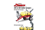 Demco - Model 28, 30 & 45 - 300 Gallon Single Axle Field Sprayers Brochure