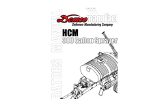 Demco - Model 21, 30 & 40 - 300 Gallon Single Axle Field Sprayers Brochure