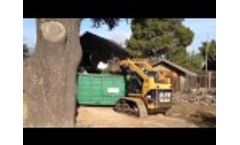 Best Skid Steer Grapple Attachment Period -https://youtu.be/2zmMZ_ete7U Dumpster Loading the easy way with Demo-Dozer Grapple Video
