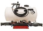 FIMCO - Model 3PT-65-6R-7 - 65 Gallon 3 Point Complete with 6 Roller Pump and 7 Nozzle Boom
