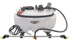 FIMCO - Model LG-3025-PRO - 25 Gallon Pro Series ATV Sprayer 3 Nozzle Broadcast
