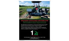 Orchard Fertilizer Applicator - Brochure