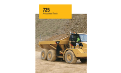 Cat 725 - Articulated Truck Brochure