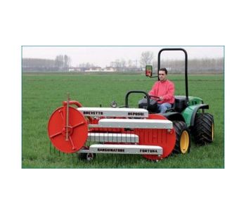 Repossi - Model 90/4 - Frontally Mounted Comb Side-Delivery Rakes