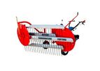 Model 200/4 - Frontally Mounted Hydraulic Comb Side Delivery Rake