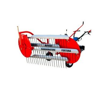 Model 200/4 - Frontally Mounted Hydraulic Comb Side Delivery Rake