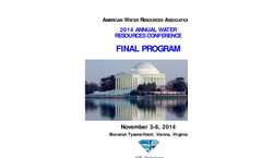 2014 AWRA Annual Conference Brochure