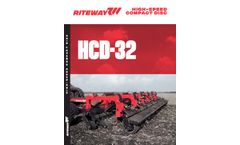 Rite Way - Model HCD-32 - High Speed Compact Disc - Brochure