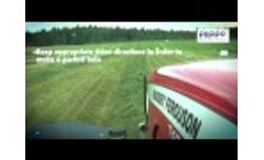 Round baling with Piippo Hybrid Net Wrap Video