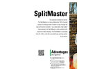 SplitMaster - Model 30 - Professional Horizontal Log Splitter - Brochure