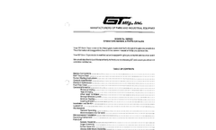 GT-Mfg - Model RB500 - Recirculating Batch Dryer -  Manual