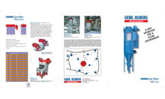 GEBR. Ruberg - RDF-II-20-1200 - Jet Filter Brochure