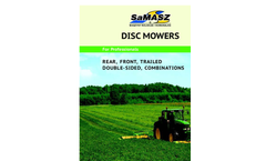 Rear - KDT series - Disc Mowers Brochure