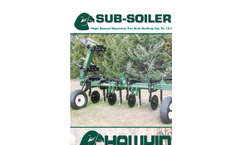 Hawkins - Sub-Soiler - Brochure