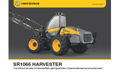 Sampo-Rosenlew Harvesters 1066- Brochure