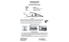 Gaterman - Model INST-8BF - Crop Lifters - Manual