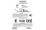 Gaterman - Model INST-8BS - Crop Lifters - Manual