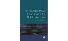 Sustainable Water Resources in the Built Environment