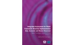 Integrated Assessment for Water Framework Directive Implementation: Data, Economic and Human Dimension