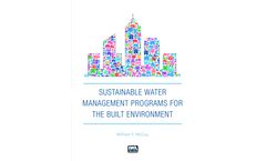 Sustainable Water Management Programs for the Built Environment