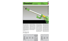 Gemini - Model 10524 - Sprinkler Brochure