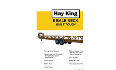 Hay King - Trailer  - Brochure