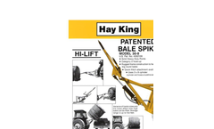 Hay King- 6 Bale Neck Trailer   - Brochure