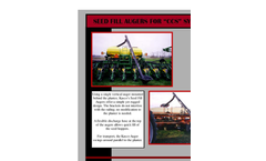 Seed Fill Augers for “CCS” Systems - Brochure