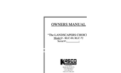 Kasco - Landscapers Choice Primary Seeder - Manual