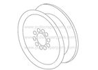 PSPW - Model 1060601 - Wheel with Valve Stem for Agricultural Vehicles