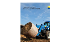 New Holland - Model TS6 Series – Tier 4B - Tractors Brochure
