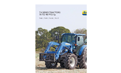 New Holland - T4 Series Tier 4A - Tractors - Brochure