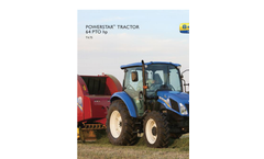 New Holland PowerStar - T4 Series - Tractors - Brochure