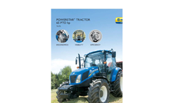 New Holland PowerStar - T4 Series – Tier 4B - Tractors - Brochure