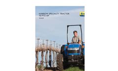 New Holland - TD4040F - Narrow Specialty Tractor - Brochure
