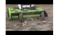 Schulte Multi Rake SMR-800 Skidsteer Mount Landscape Tool and Soil Conditioner Video